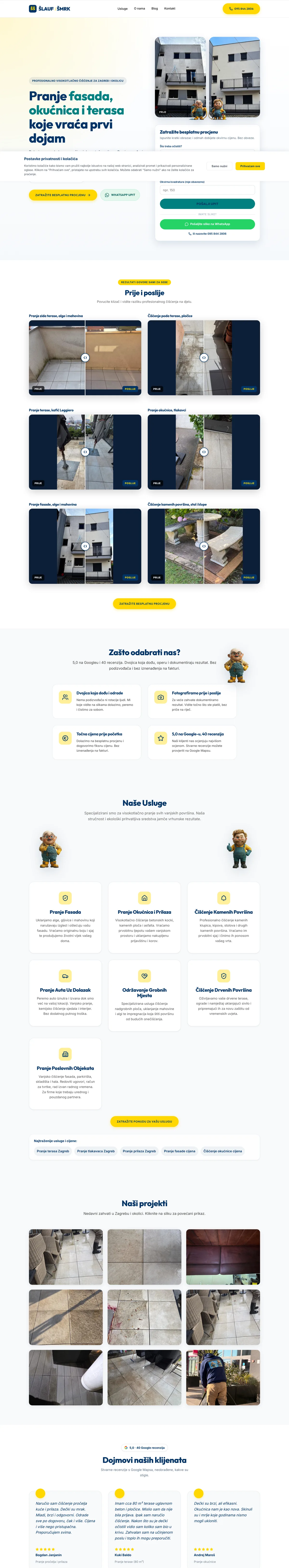 Full Šlauf i Šmrk website